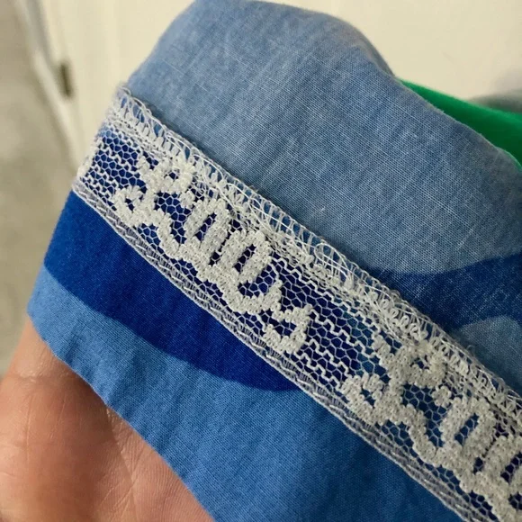 Lilly Pulitzer size 4 Yesenia dress, blue green and white - Picture 9 of 9